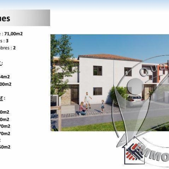  WWW.PARTENAIRIMMO.FR : House | RIVESALTES (66600) | 71 m2 | 197 000 € 