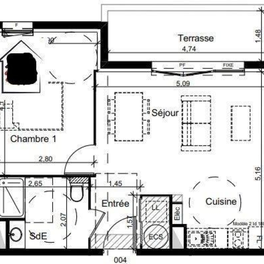  WWW.PARTENAIRIMMO.FR : Apartment | ARGELES-SUR-MER (66700) | 43 m2 | 172 000 € 